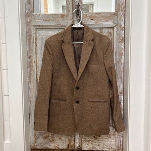 Brown Twill Coat